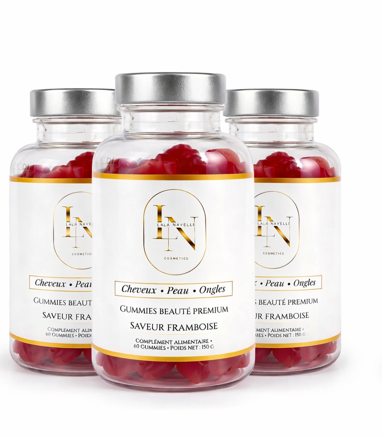 Gummies Beauté Premium - Peau, Ongles, Cheveux