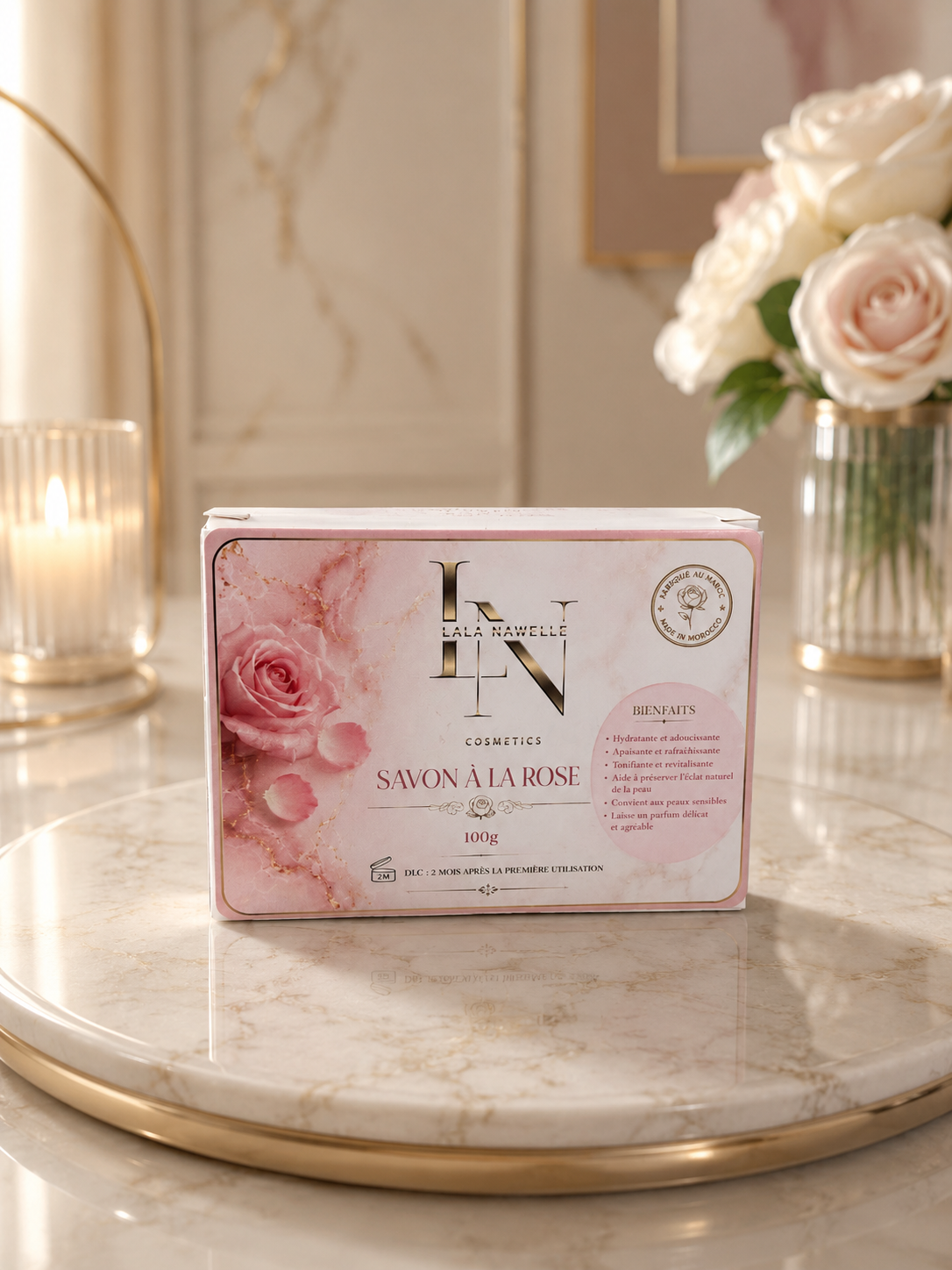 Savon à la Rose de Damas 100 g