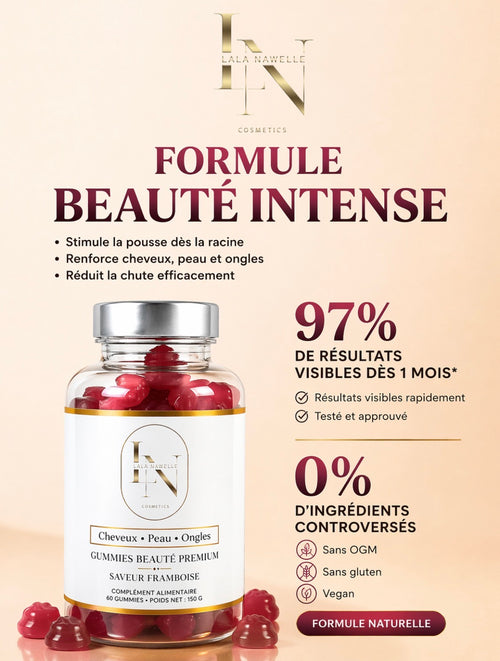 Gummies Beauté Premium - Peau, Ongles, Cheveux