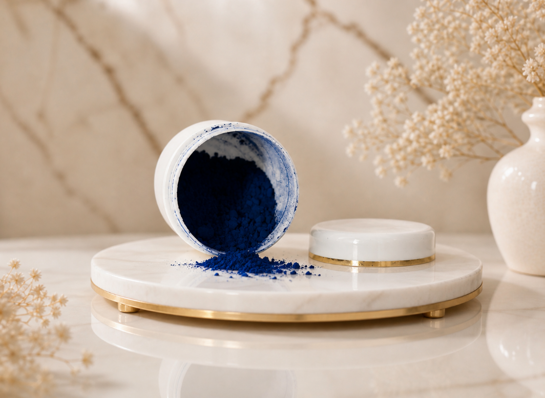 Poudre de Nila Indigo — Soin Éclat du Visage