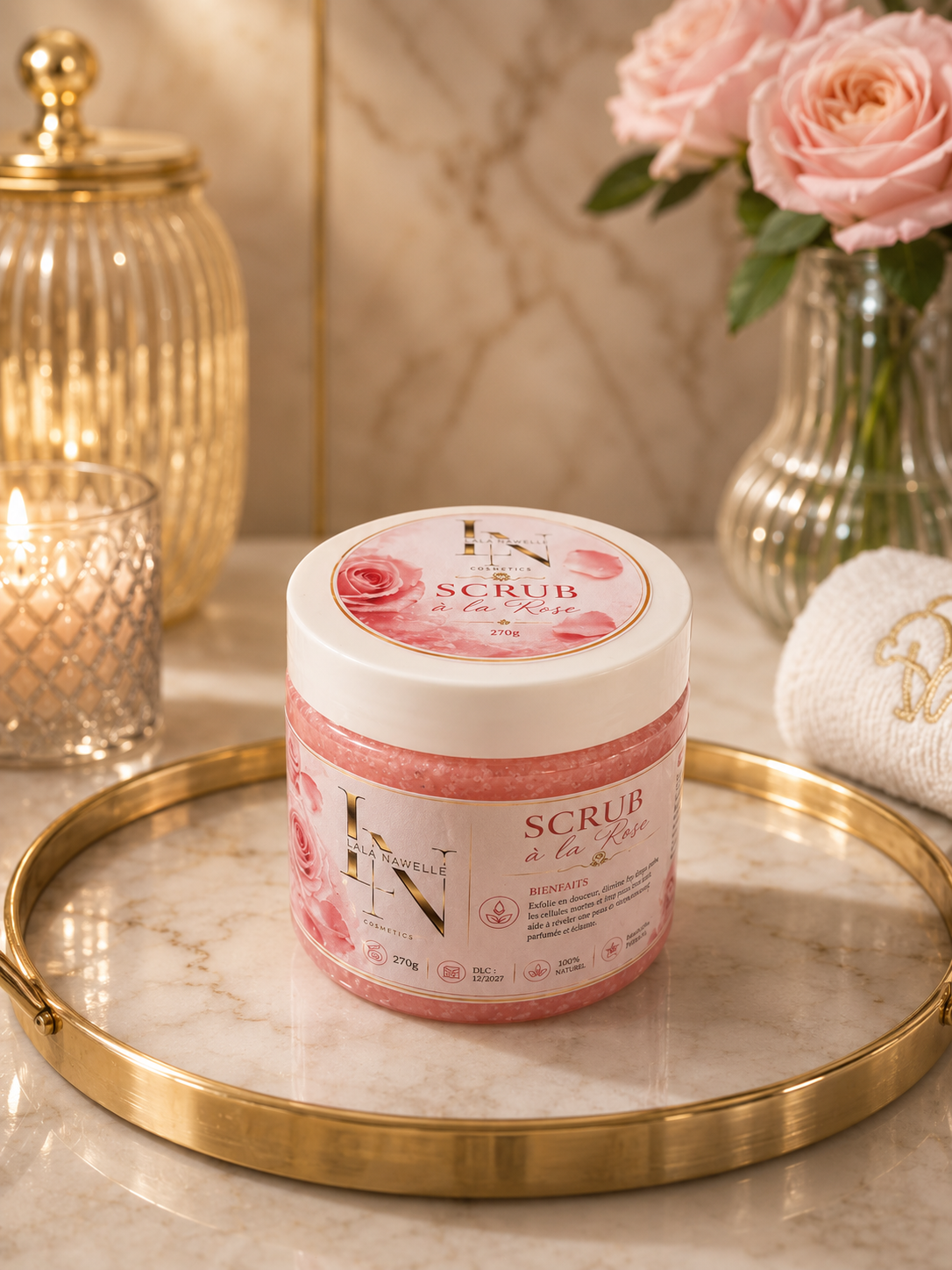 Scrub à la Rose de Damas